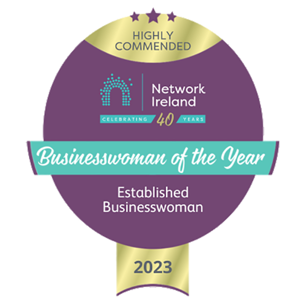 Network Ireland Businesswoman of the Year 2023 Established Businesswoman Highly Commended